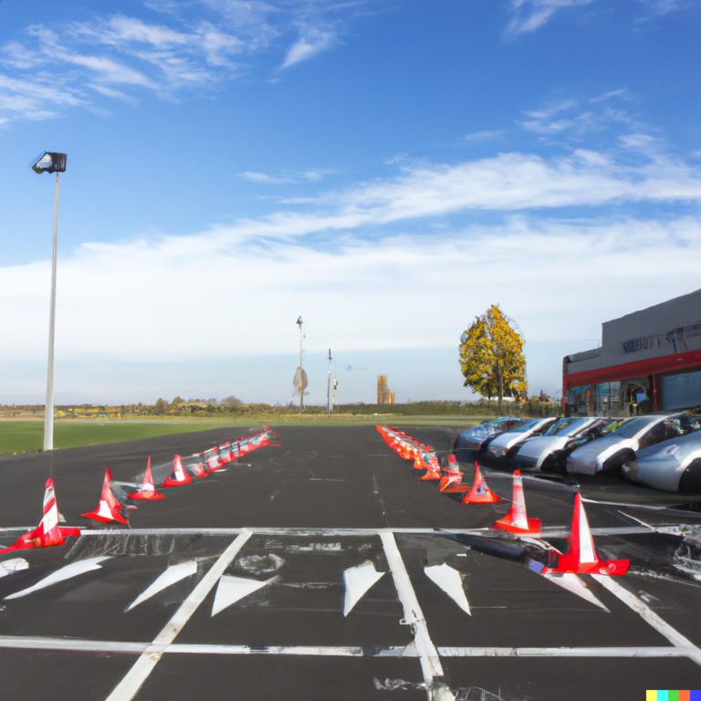 DALL·E 2023-02-03 15.58.08 - car driving school